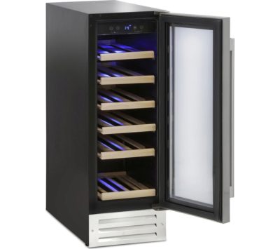 MONTPELLIER WS19SDX Wine Cooler - Stainless Steel